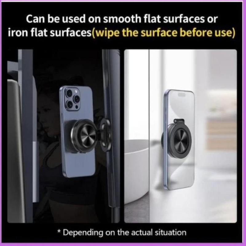 Universal Magnetic Car Phone Holder – 360° Rotatable Mount for All Smartphones - Image 6